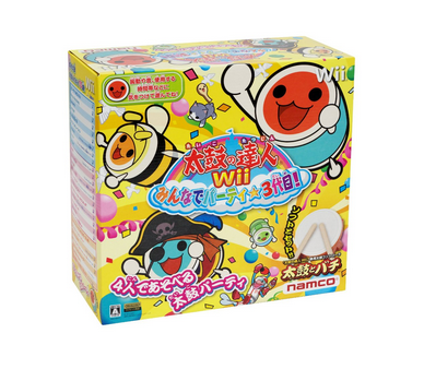 Amazon.co.jp： 太鼓の達人Wii みんなでパーティ☆3代目!  同梱版   ゲーム-002935